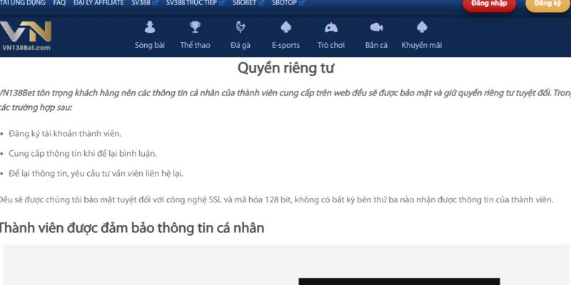 Thương hiệu có nhiều chính sách hấp dẫn, bảo vệ quyền lợi của người chơi