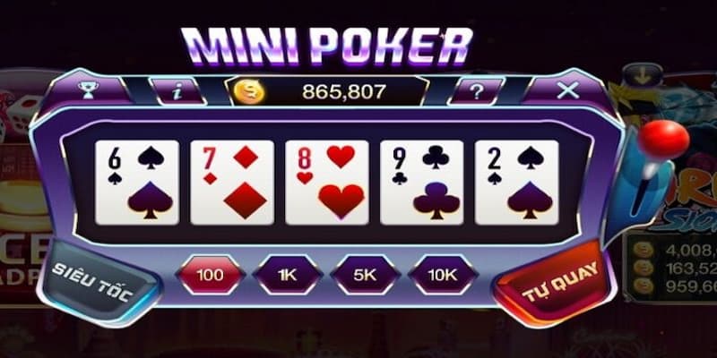 Sự kết hợp đặc biệt của Mini Poker