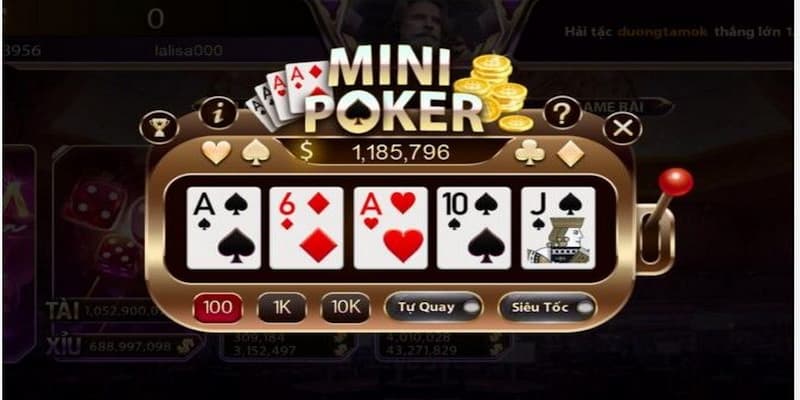 Trải nghiệm Mini Poker: Các bước chơi đơn giản và linh hoạt